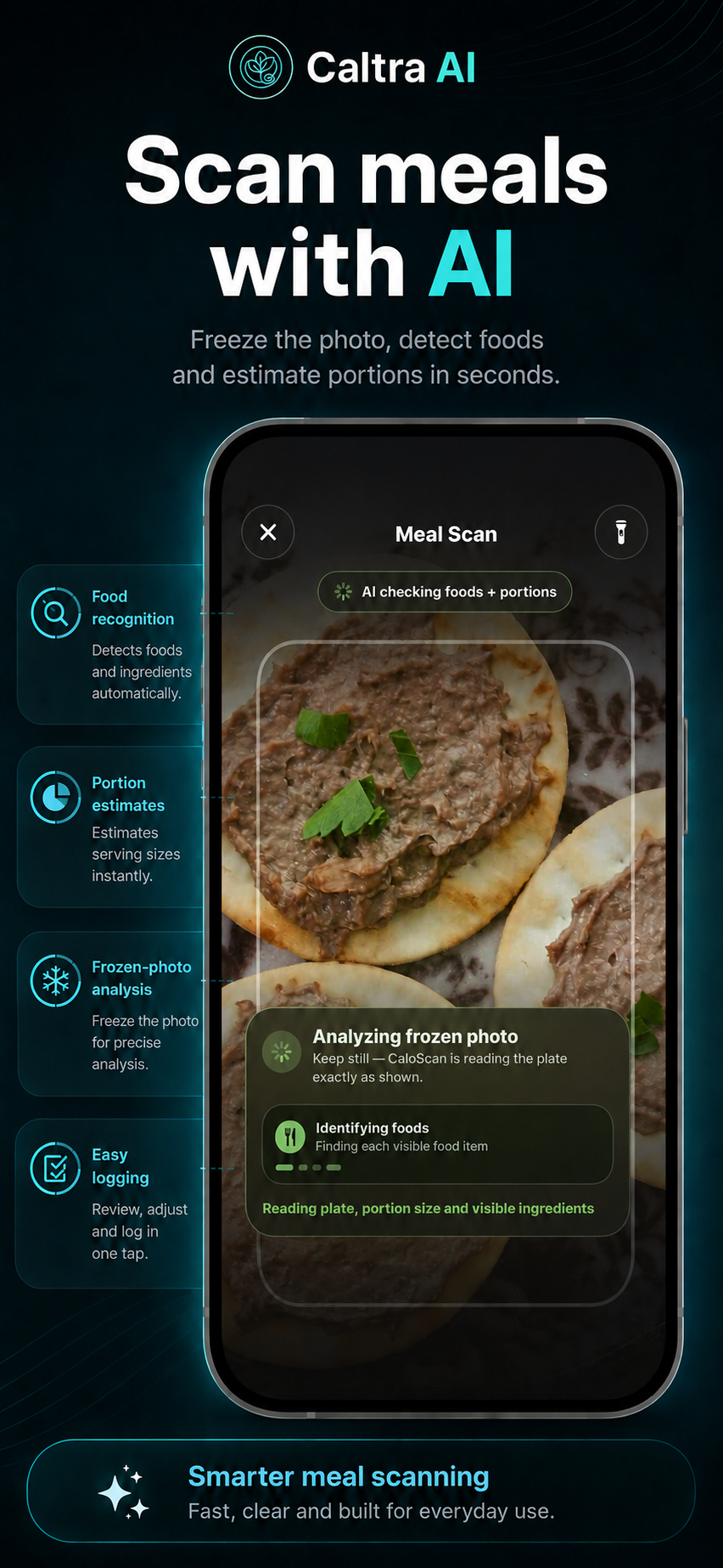 Scan meals with AI